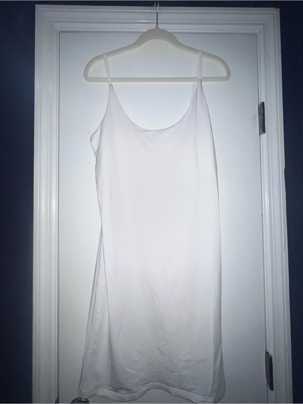 Gretchen Scott Designs White Tank Mini Dress